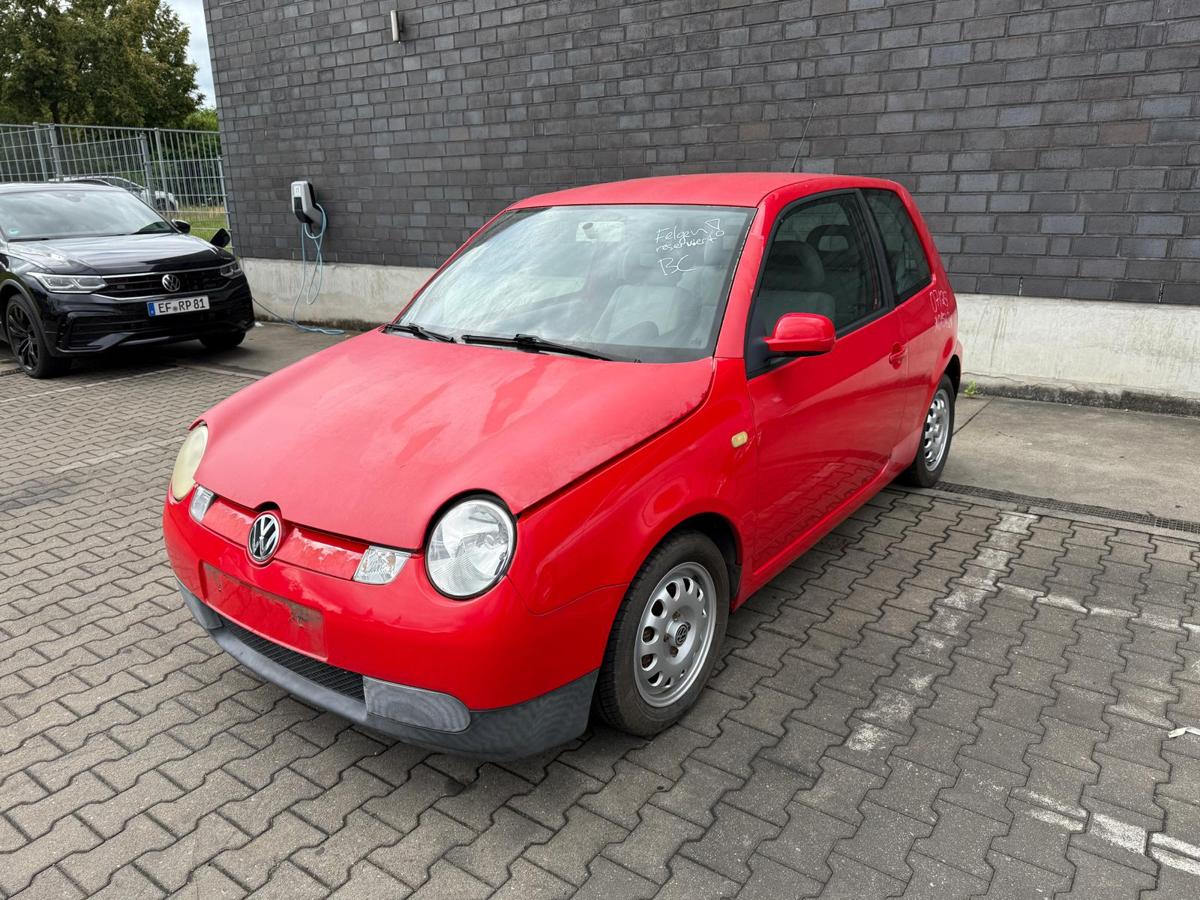 VW Lupo 6E 3L original Außenspiegel rechts manuell LP3G Flashrot BJ99
